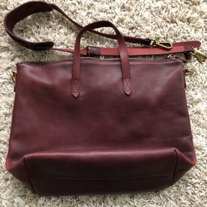 Madewell Zip Top Transport Carryall